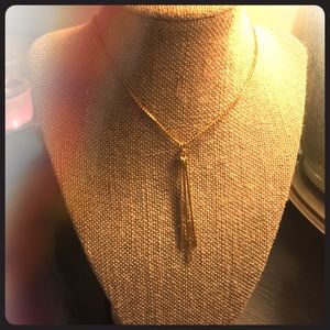 Twisted Silver Triple Necklace